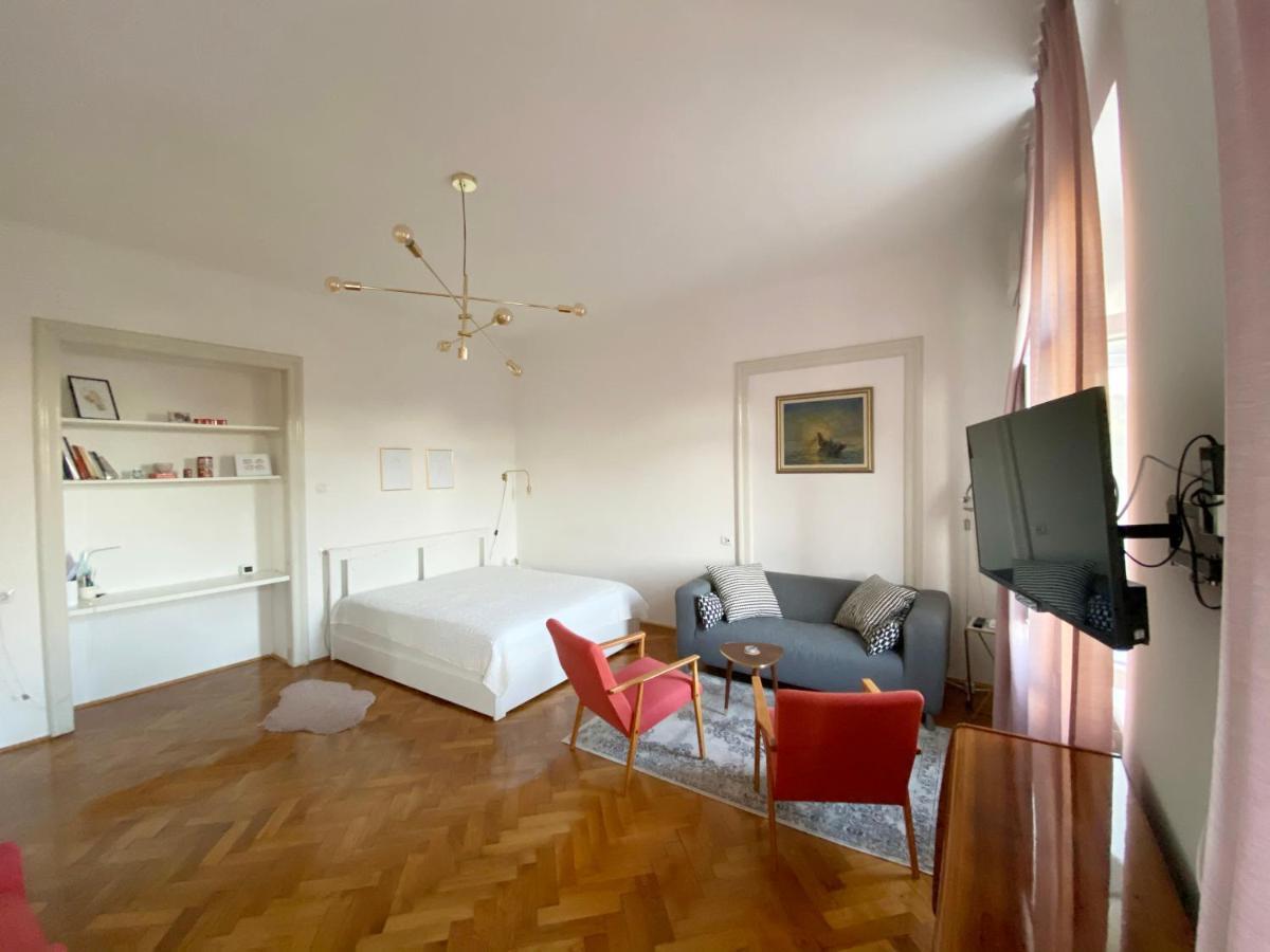 Bright Apartment 45M2 - Free Parking - Wifi Rijeka Luaran gambar